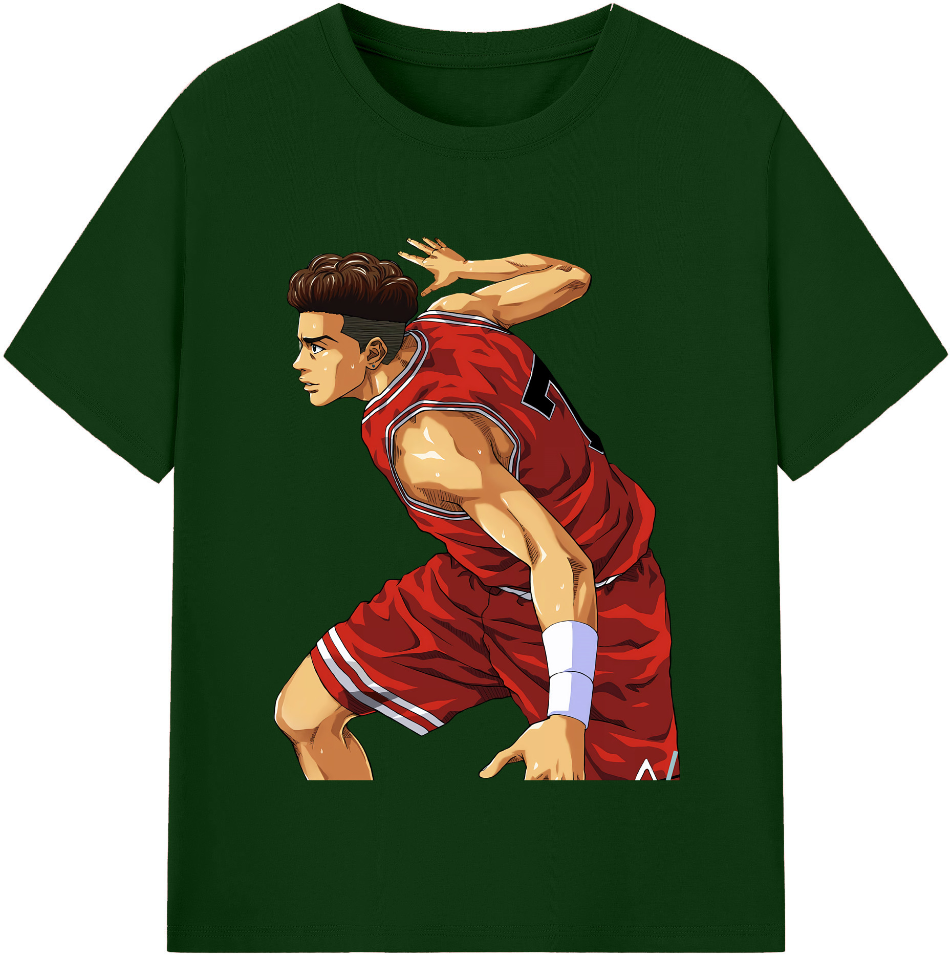 （画像用） SLAM DUNK／スラムダンク 綿100％半袖Tシャツ（フロントプリント）